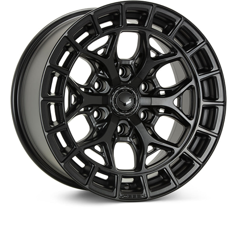 Vossen HFX-1 22X9.5 / 6X139.7 / ET30 / Deep / 95.1 GB - Satin Black