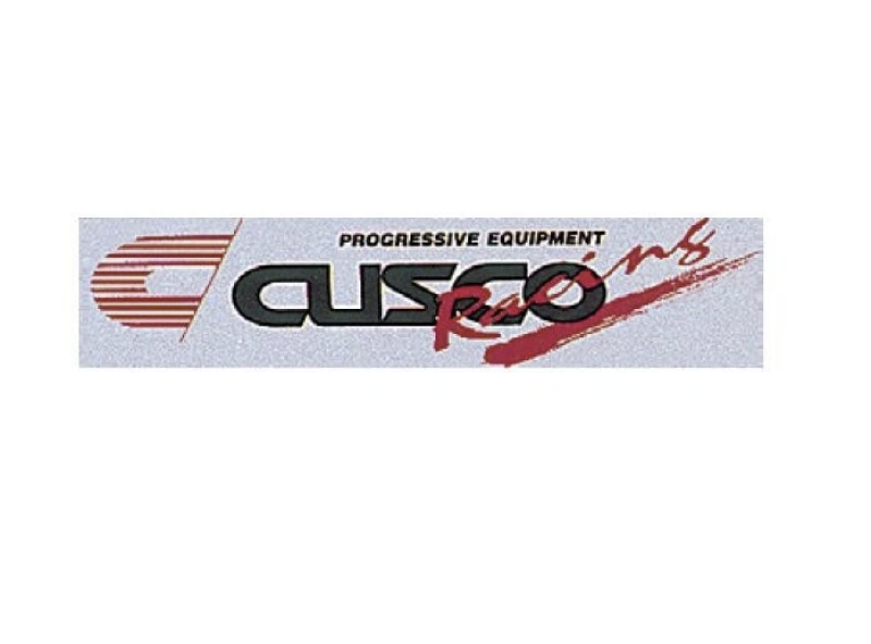 Cusco 140mm x 30mm Decal - Silver Metallic