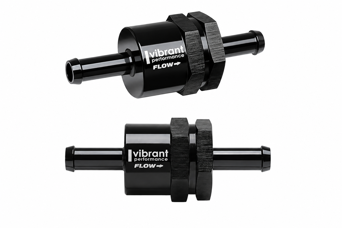 Vibrant 3/8in Barbed Check Valve