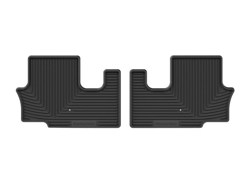WeatherTech 2026 Hyundai Palisade/Palisade Hybrid Rear All-Weather Floor Mats 3rd Row - Black
