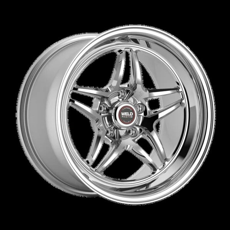Weld S81 20x9 / 5x115 BP / 6.3in BS Polished Wheel (High Pad) - Non-Beadlock