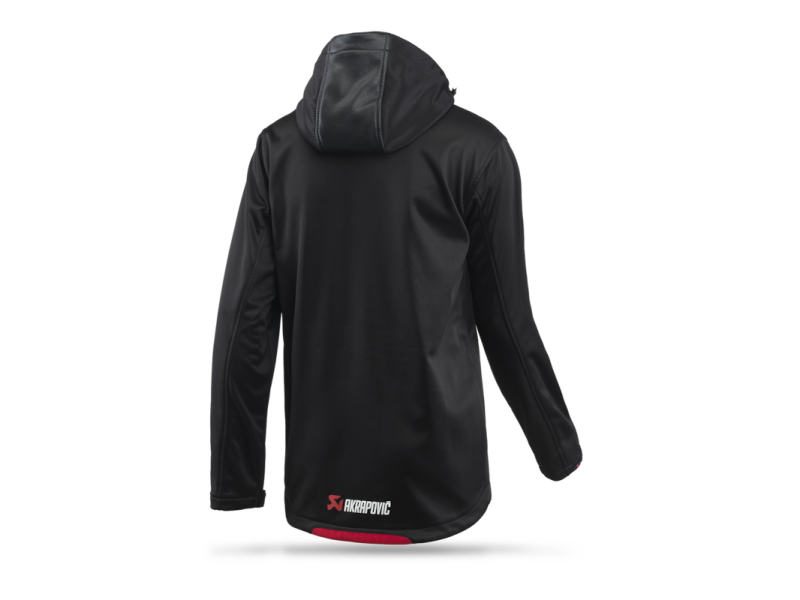 Akrapovic Mens Corpo Softshell Jacket Black - S