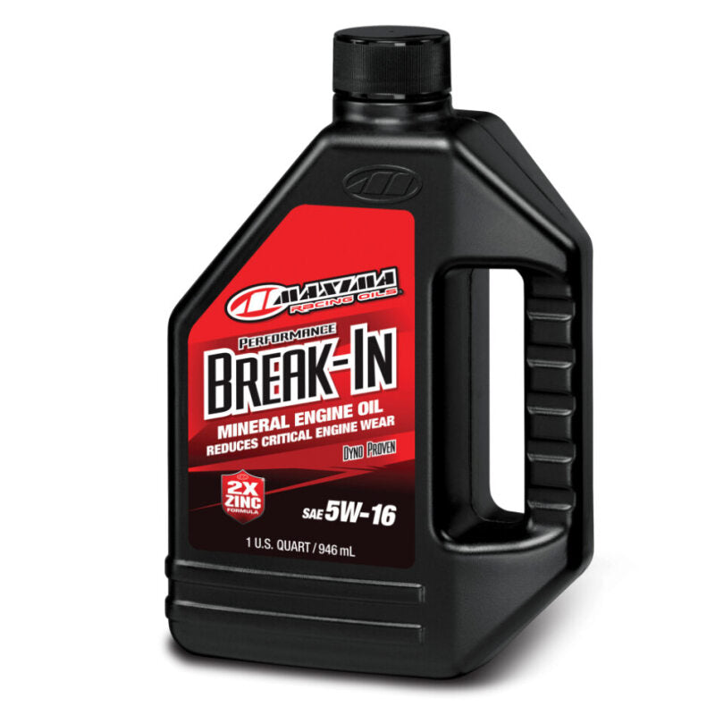 Maxima Performance Auto Performance Break-In 5W16 Mineral Engine Oil - Quart