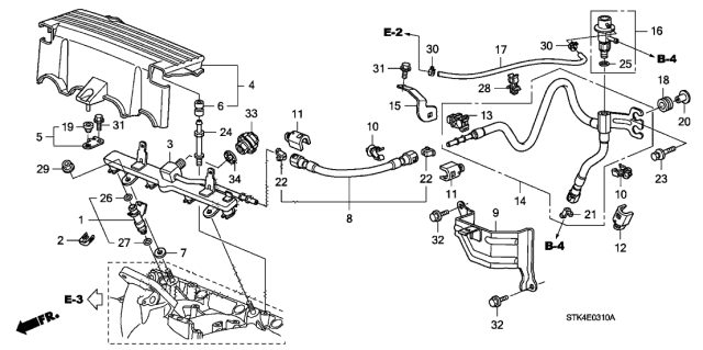 Acura - RDX 410cc Fuel injectors
