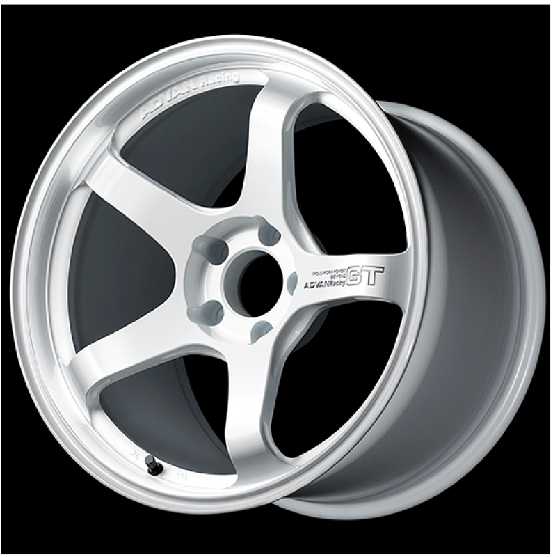 Advan GT Beyond 18X8.5 +45 5x112 Racing Titanium Black Wheel