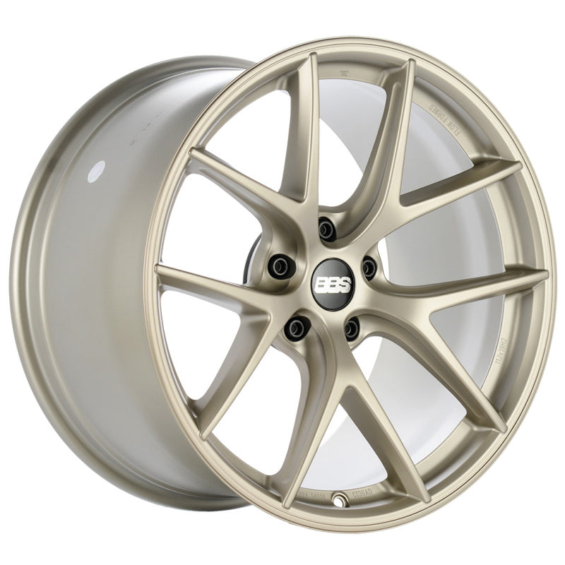 BBS Unlimited CI-R 20x11.5 ET77 (Face 2) Satin White-Gold Wheel