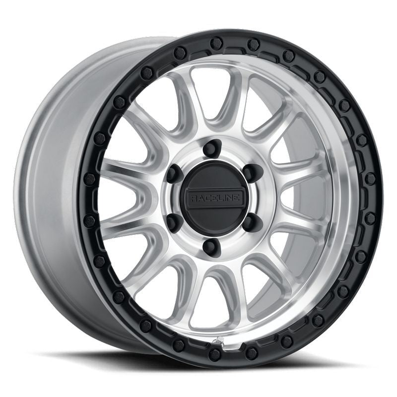 Raceline 960MB Alpha 20x9in / 6X139.7 BP / 18mm Offset / 106.1mm Bore - Machined Cc