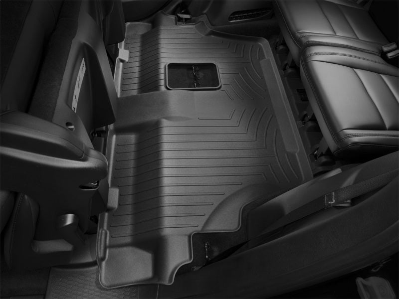 WeatherTech 25-26 Cadillac Escalade/Escalade V 2nd Row Bench Rear FloorLiner HP - Black