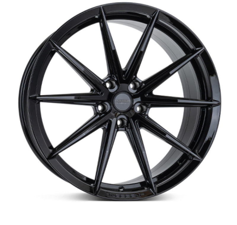 Vossen HFX-2 19x8.5 - 5x120 - ET30 - Flat Face - 72.56 - Gloss Black Wheel