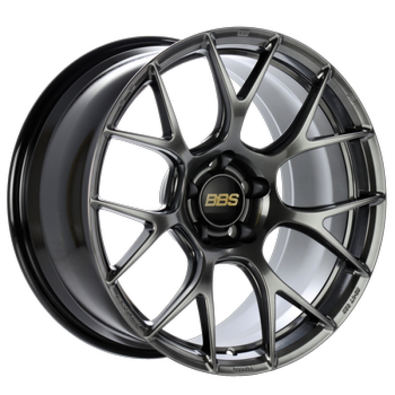 BBS RE-V7 18x9.5 5x100 ET43 Diamond Black Wheel -70mm PFS/Clip Required