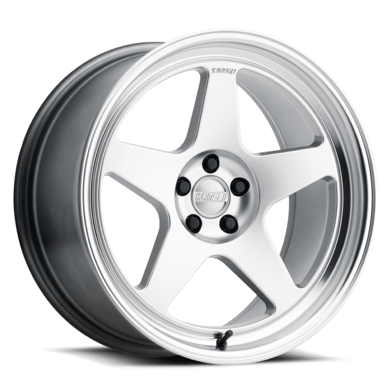 Kansei K12H Knp 17x9in / 5x120 BP / 22mm Offset / 72.56mm Bore - Hyper Silver Wheel