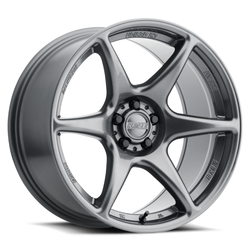 Kansei K11G Tandem 19x9.5in / 5x114.3 BP / 12mm Offset / 73.1mm Bore - Gunmetal Wheel