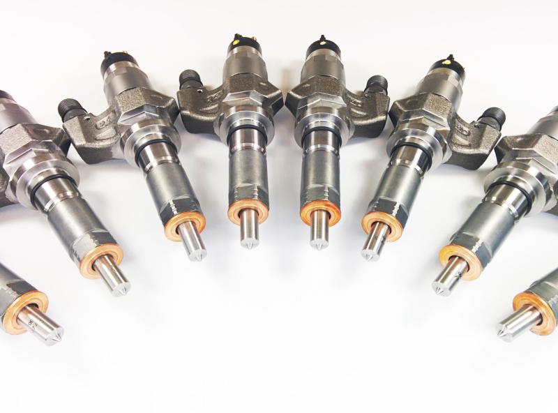 DDP 01-04 Chevrolet Duramax 6.6L LB7 Reman Injector Set - 50hp (25% Over)