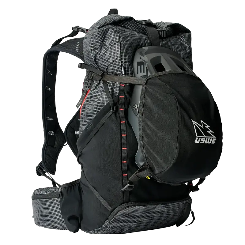 USWE VST Helmet Holder for Daypack Black
