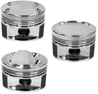 Manley 94-01 Acura Integra GSR (B18C1) 81.5mm +.5mm Oversize Bore 12.5:1 Dome Piston Set with Rings