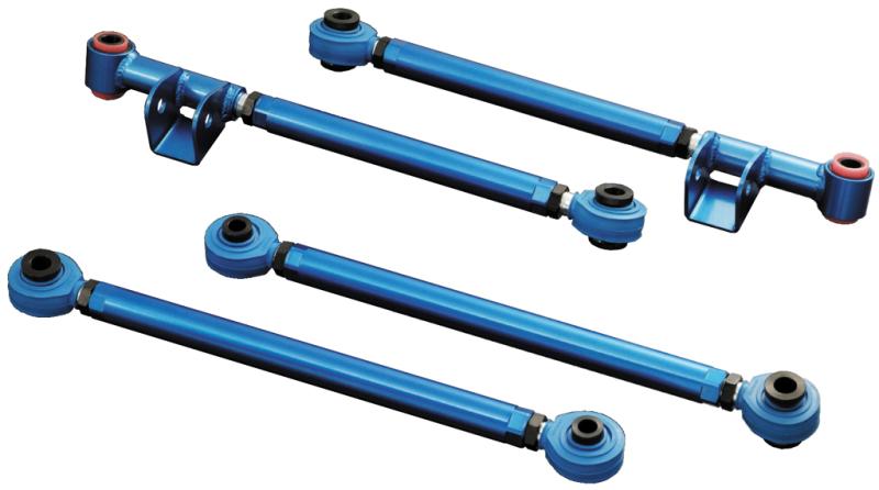 Cusco Lateral Link Kit - Rear Rear Side Adjustable +15/-5mm Range Subaru Impreza (GC8)