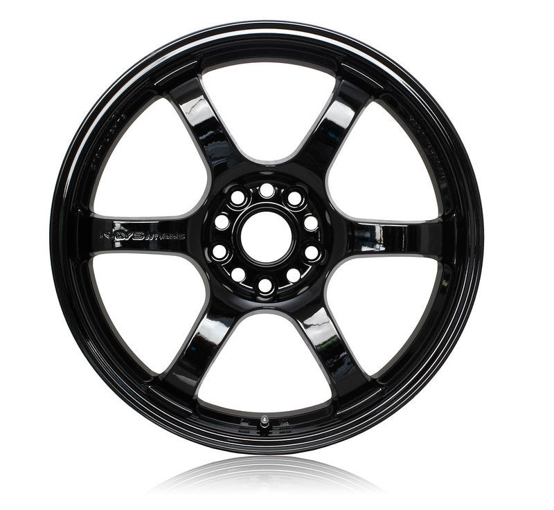 Gram Lights 57DR 17x9.0 +38 5x100 Glossy Black Wheel