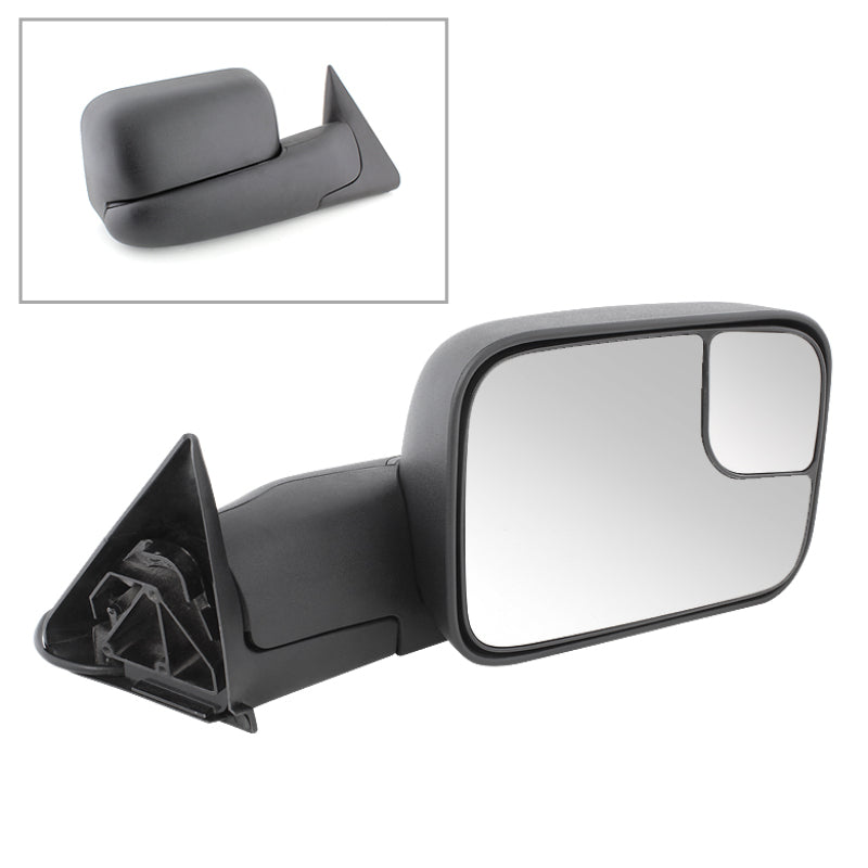 xTune Dodge Ram 94-97 Manual Extendable Power Adjust Mirror Right MIR-DRAM94-PW-R