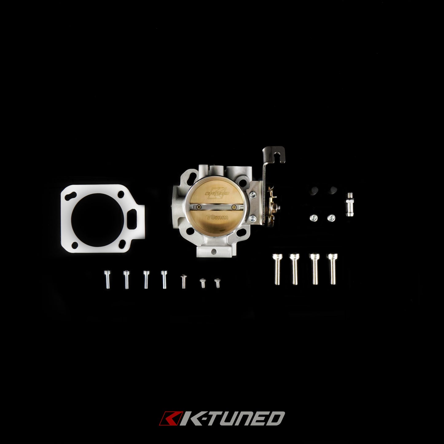 K-Tuned - 70mm Cast Throttle Body Dual PRB/RBC Bolt Pattern