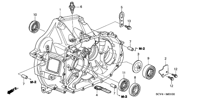 Honda - Mainshaft Ball Bearing