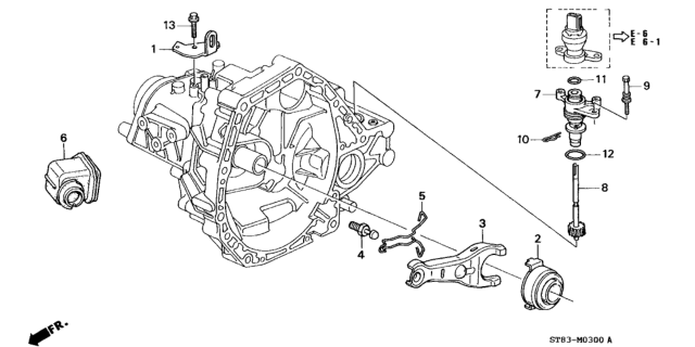 Honda - B-Series Clutch Release Fork