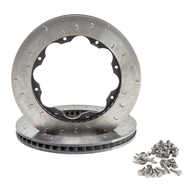 Alcon Nissan R35 GTR Gen 1/2 380X30mm Rotor Ring Kit - Rear Right