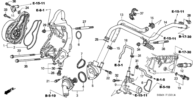 Honda - K-Series Thermostat Case