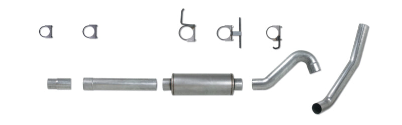 Diamond Eye KIT 4in Catback Single AL: 03-06 FORD 6.0L EXCURSION