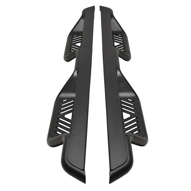Westin 07-21 Toyota Tundra Double Cab Outlaw Nerf Step Bars - Textured Black