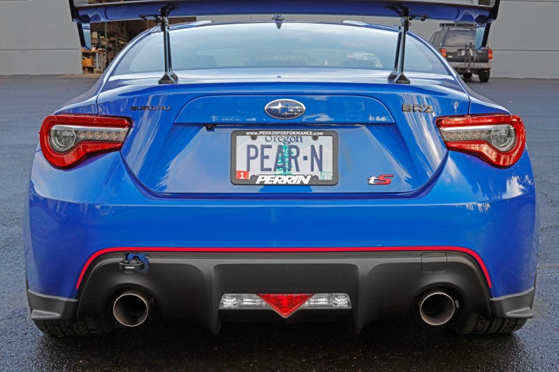 PERRIN 13-25 Subaru BRZ / 13-20 Scion FRS & Toyota 86 / 22-25 GR86 Tow Hook Kit (Rear) - Black