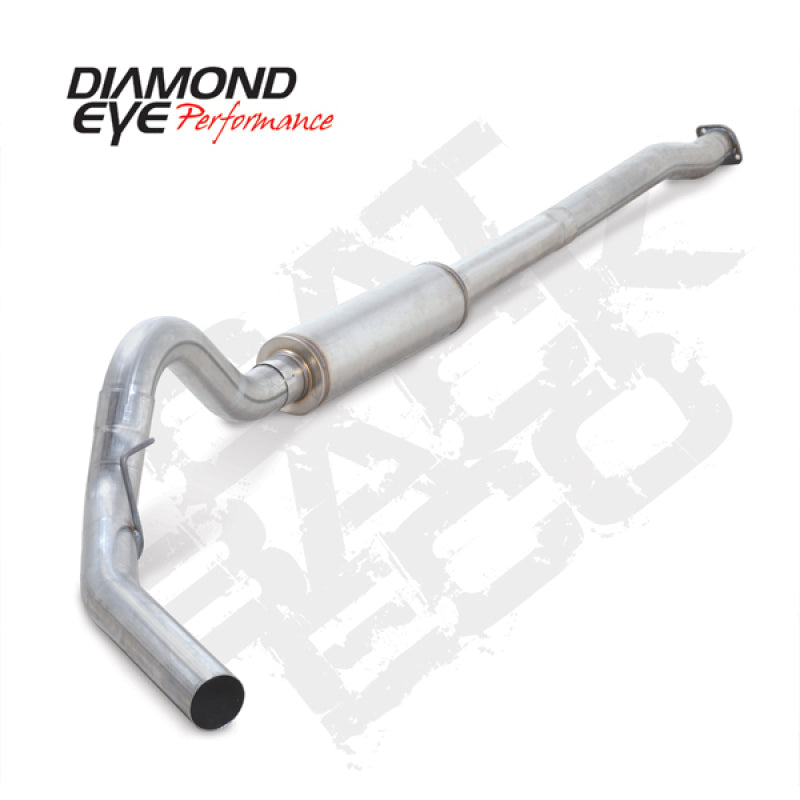 Diamond Eye KIT 4in Catback Single GAS AL FORD 3.5L F150 ECO-BOOST 11-13
