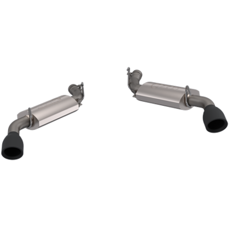 2010-2013 Chevrolet Camaro SS QTP AR3 Axle Back Black tips