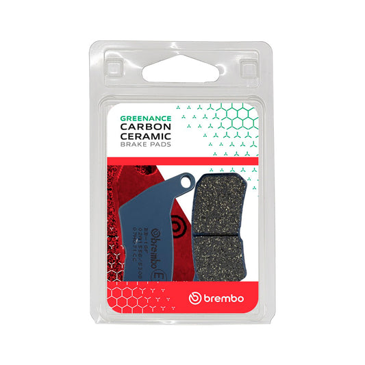 Brembo OE 07-12 Hm CRE Six Comp. 50cc Carbon Ceramic Brake Pad - Front