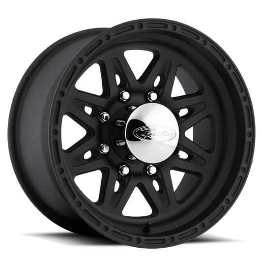 Raceline 891 Renegade 17x9in / 6x139.7 BP / 0mm Offset / 107.95mm Bore - Satin Black Wheel