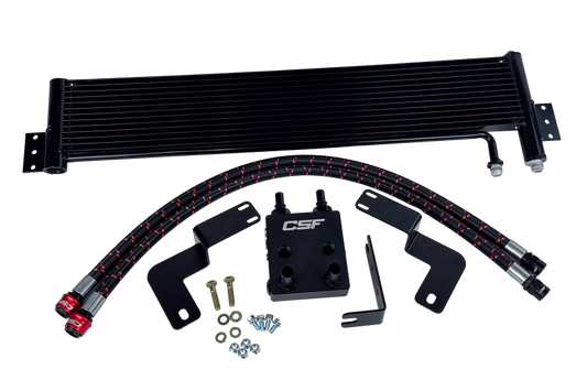 CSF 2021+ Ford Bronco 2.7L EcoBoost External Transmission Oil Cooler Kit