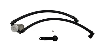 J&L 19-25 Ram 1500 3.6L Oil Separator 3.0 PCV Side -Clear Anodized