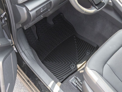 WeatherTech 24-26 Subaru Crosstrek 1st Row Front All-Weather Floor Mats 2pc - Black