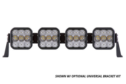 Diode Dynamics SS5 Pro Universal CrossLink 4-Pod Lightbar - White Driving