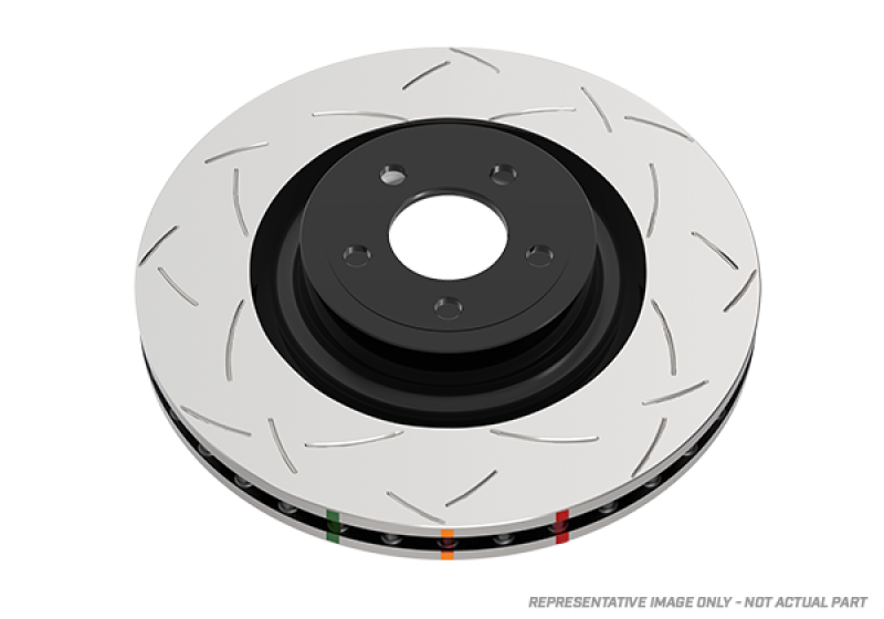 DBA 05-10 Jeep Grand Cherokee Rear 4000 Series Slotted Rotor