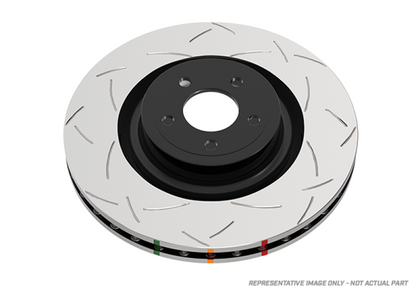 DBA 2013-2014 Chevrolet Corvette C7 - Base / Z51 Rear T3 4000 Series Uni-Directional Slotted Rotor