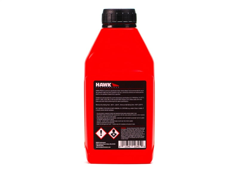 Hawk Performance - Street DOT 4 Brake Fluid - 500ml Bottle