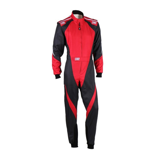 OMP KS-3X OVERALL FIA 8877-2022 (KIDS) BLACK / ANTHRACITE SZ 130