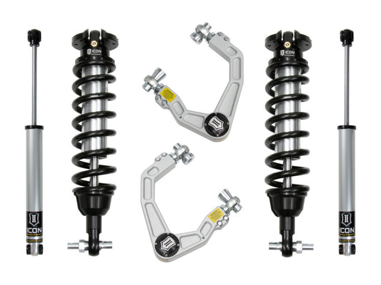 ICON 19-21 Ford Ranger 0-3.5in Stage 2 Suspension System w/ Billet UCA Alum Knuckle