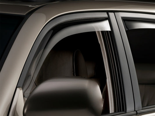 WeatherTech 03-09 Toyota 4Runner Front Front Side Window Deflectors-Dark Tint
