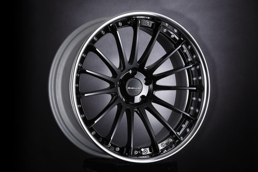 SSR Executor CV04 19x10.5 5x114.3 38 Offset Gunmetal w/ Anodized Black Inner Barrel