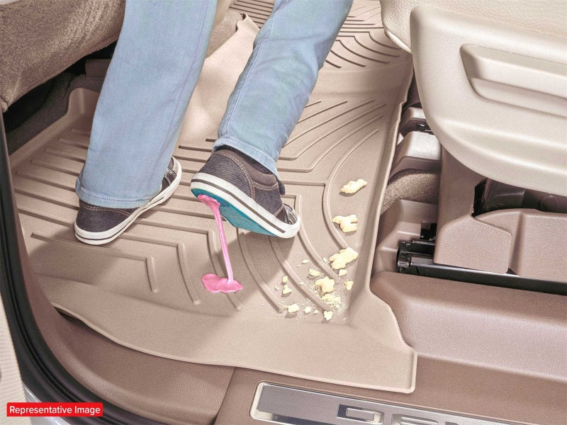 WeatherTech 2027 Kia Telluride Rear FloorLiner HP 2nd Row - Black