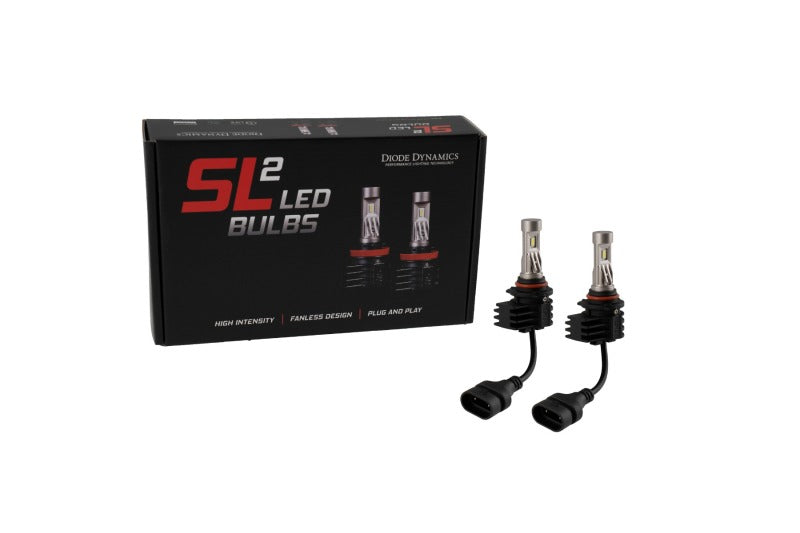 Diode Dynamics 9006/9012 Yellow SL2 LED Bulbs (pair)