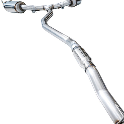 AWE Tuning 22+ Honda Civic Si/Acura Integra Touring Edition Catback Exhaust - Dual Chrome Silver Tip