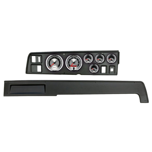 Autometer 68-70 Dodge Charger American Muscle Gauge Kit 6 Pc Tach/Mph/Fuel/Oilp/Wtmp/Volt