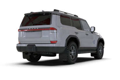 Rally Armor 24-26 Lexus GX 550 Luxury Premium Black Mud Flap - Silver Logo